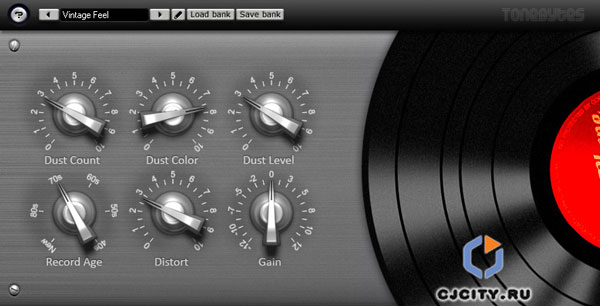 Скачать ToneBytes Vinyl effect